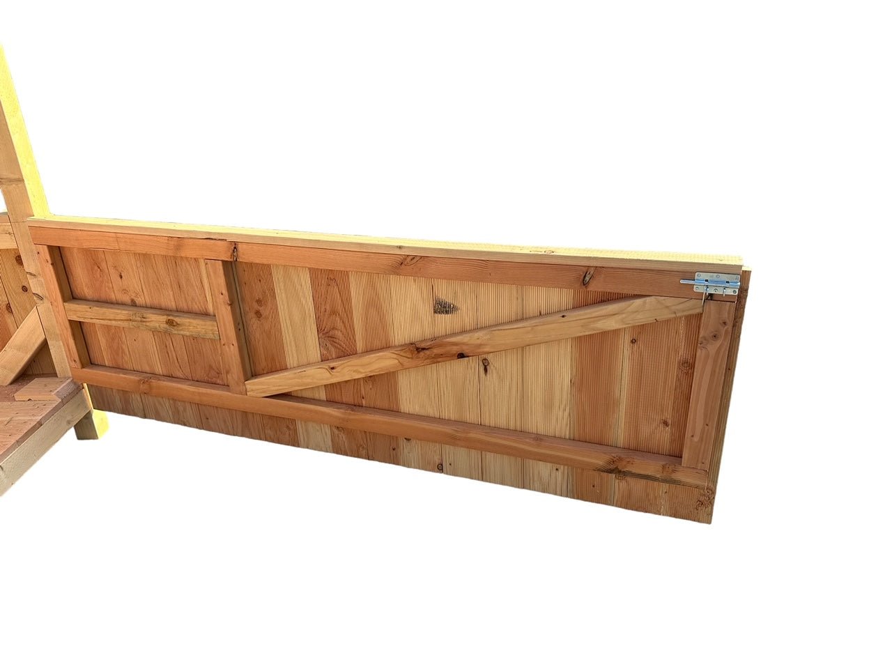 Heuraufe „Typ Large“ - mit extra großem Dach - MeineHeuraufe